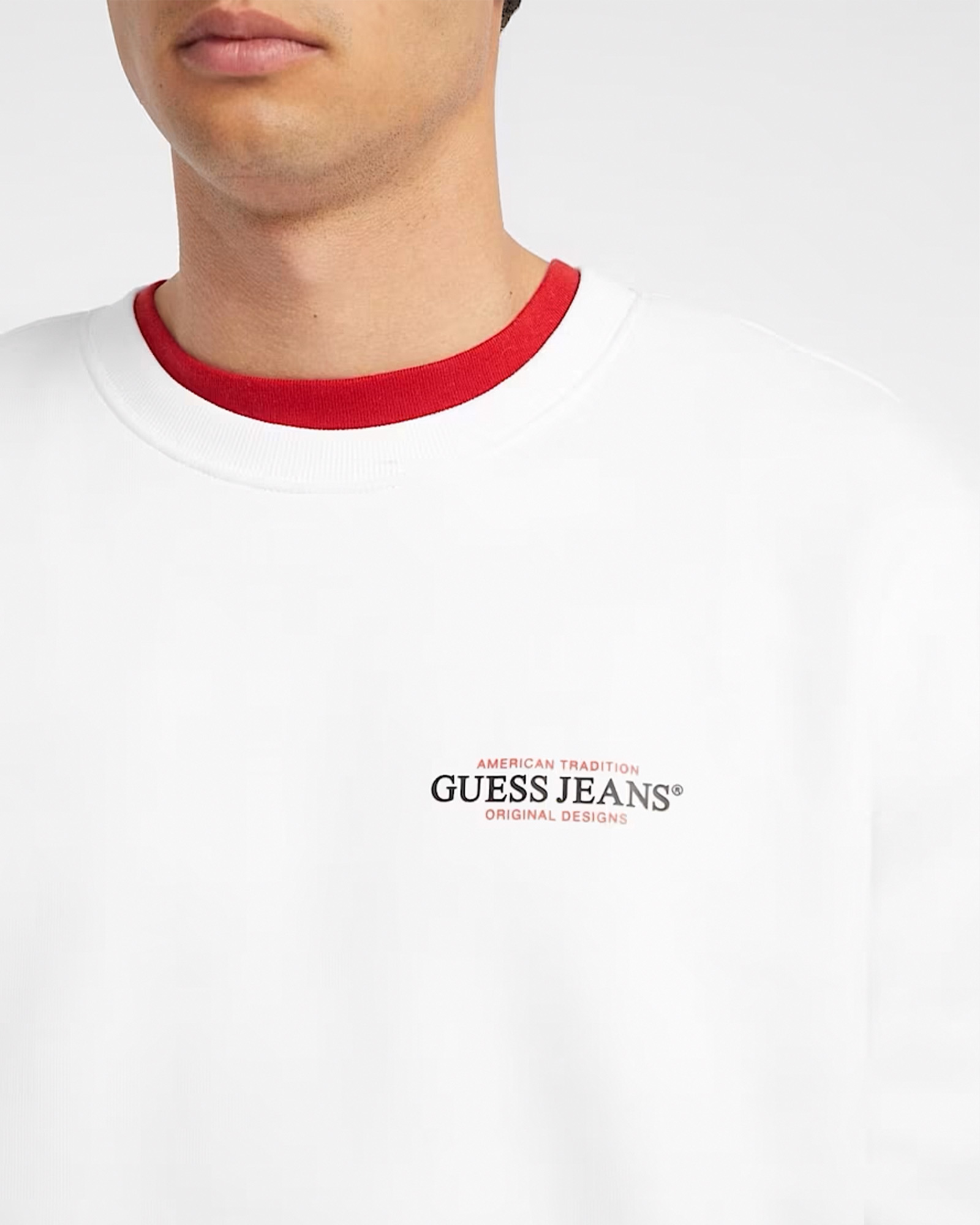 GUESS JEANS GJ CN REG AMERICAN T - ORGANIC CO RECYCLE POLY 365 ΦΟΥΤΕΡ