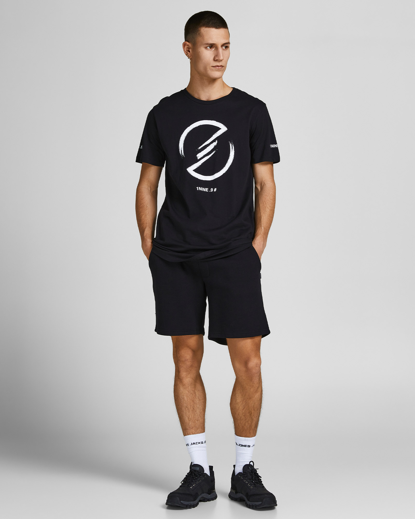 JACK & JONES PANTS STUDIO - JPSTGORDON BRADLEY SWEAT SHORTS