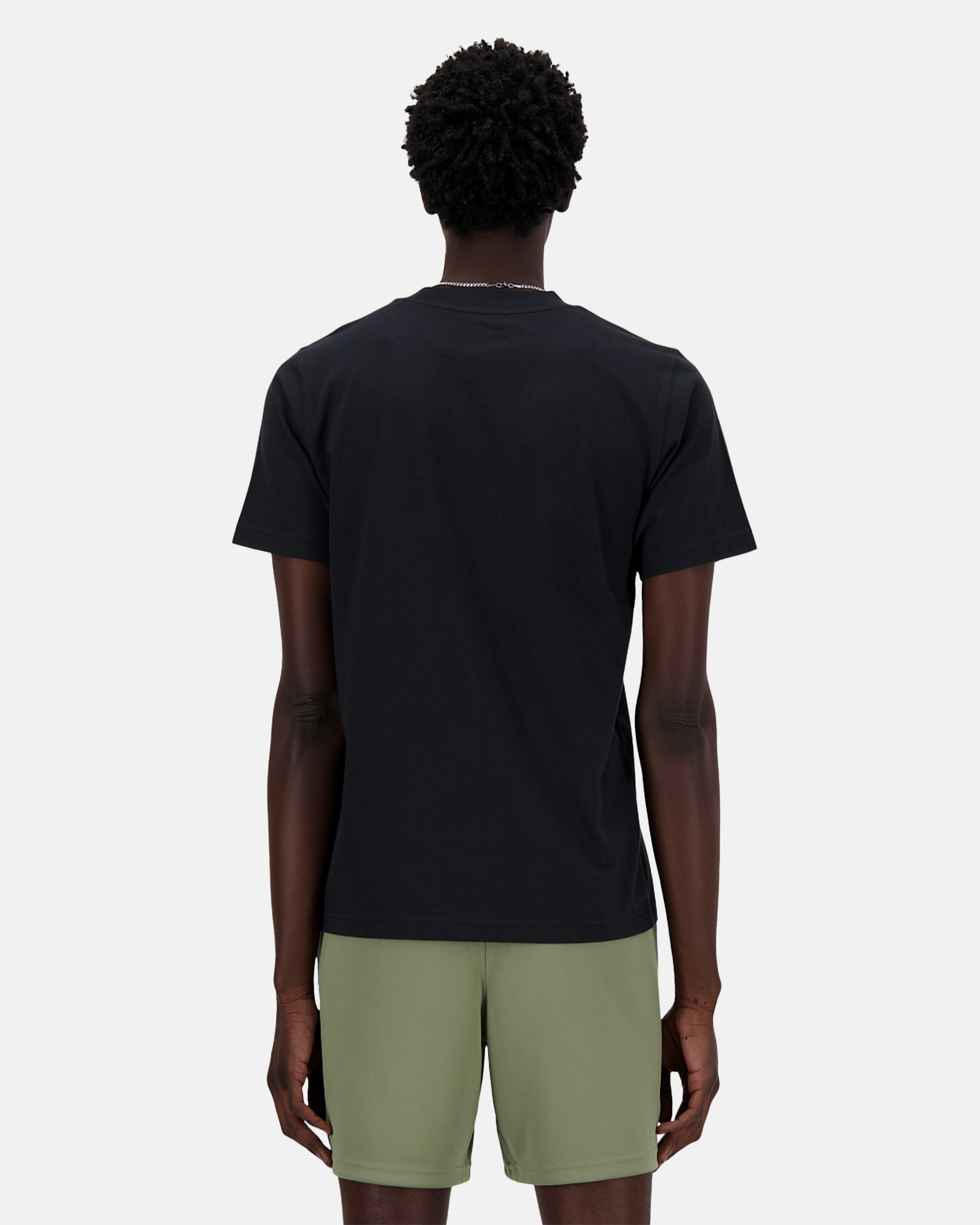 NEW BALANCE MT41502 STACKED LOGO T-SHIRT