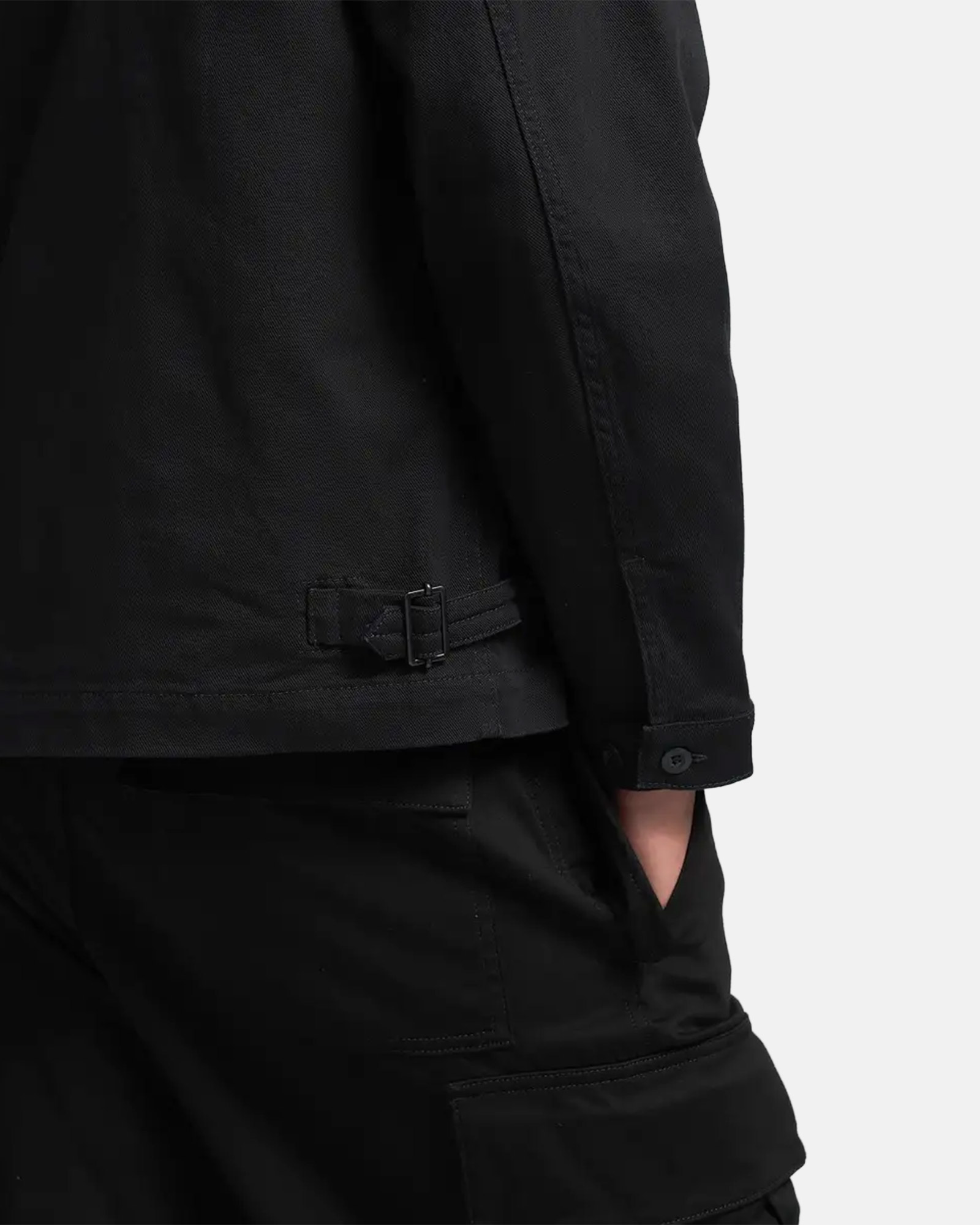REPLAY 11 OZ BLACK OD BLACK COMFORT DENIM