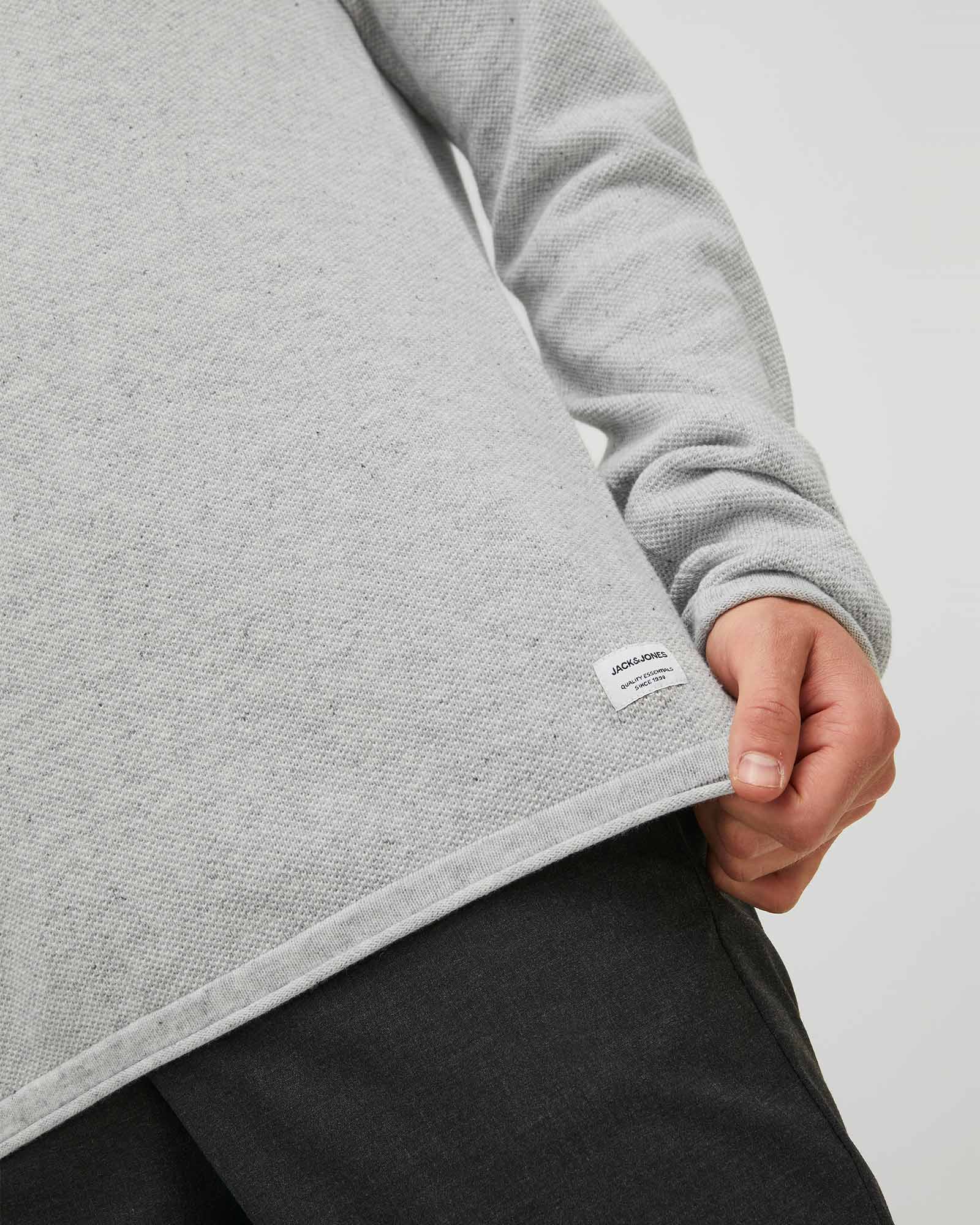 JACK & JONES JJEHILL KNIT CREW NECK NOOS