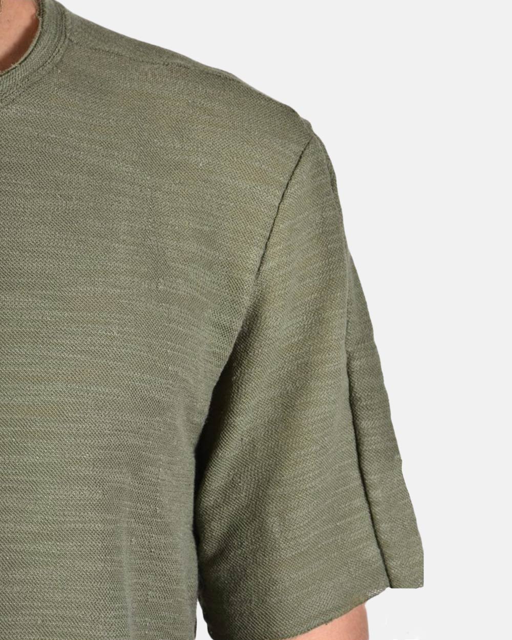 XAGON MAN T-shirt Oversize Cuciture a Contrasto