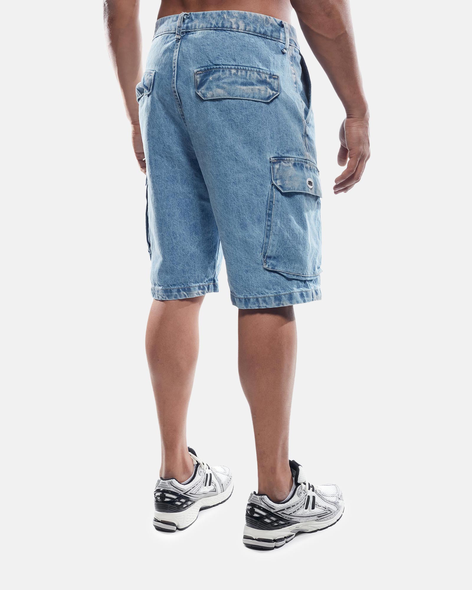 COVER LV895-32 V CARGO JEANS SHORTS