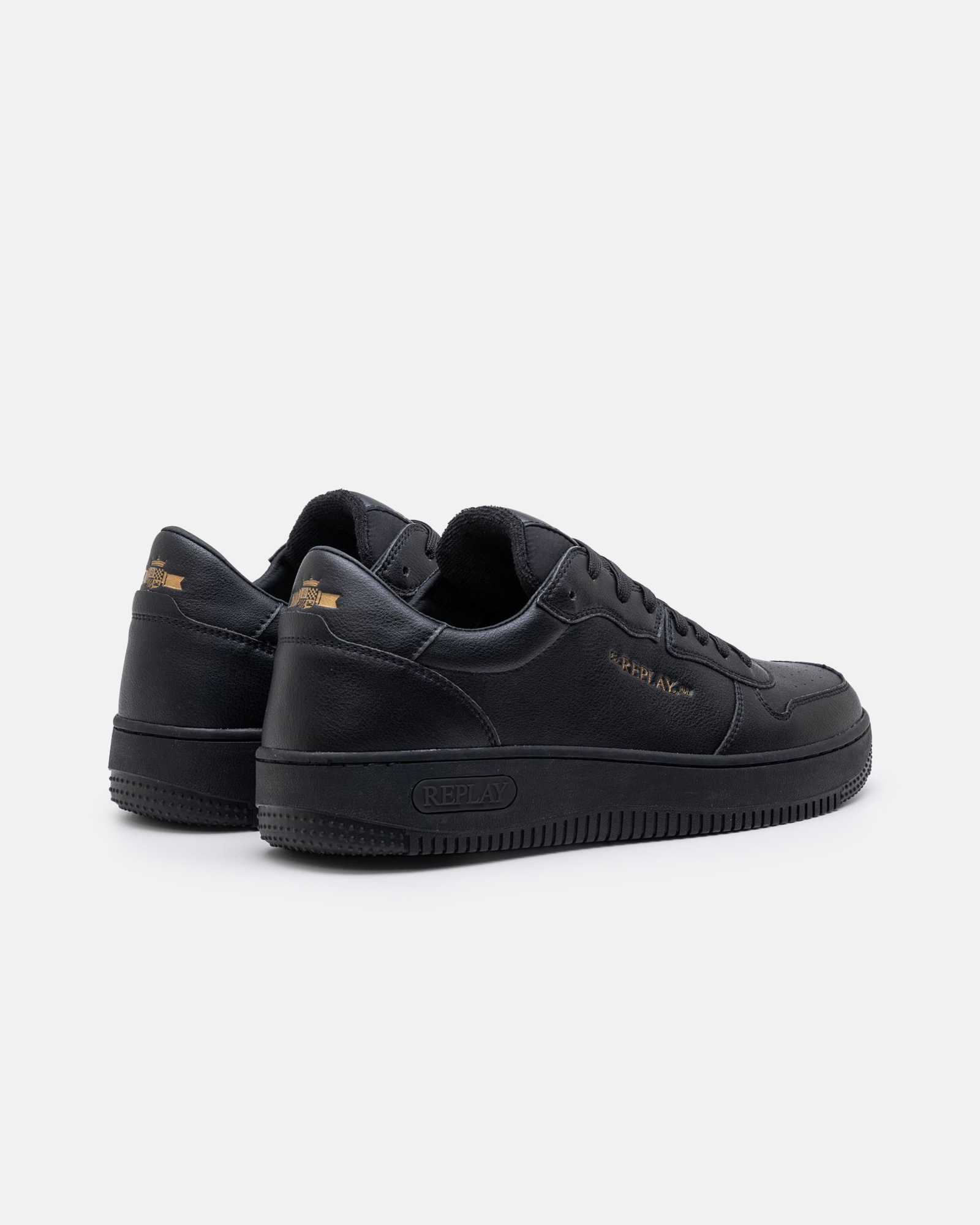 REPLAY LEATHER SHOES GMZ3G .000.C0045L