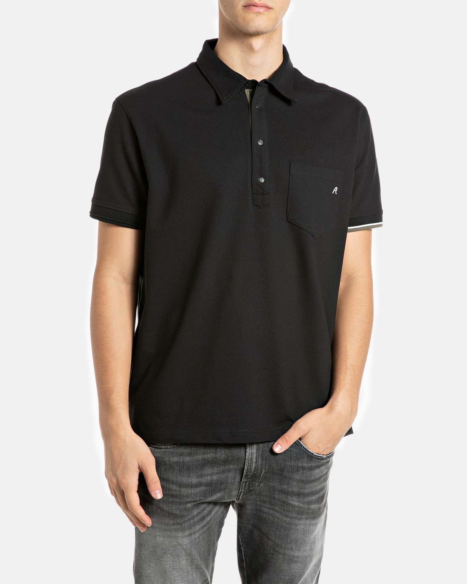REPLAY M13L6 .000.00KZNW POLO PIQUET
