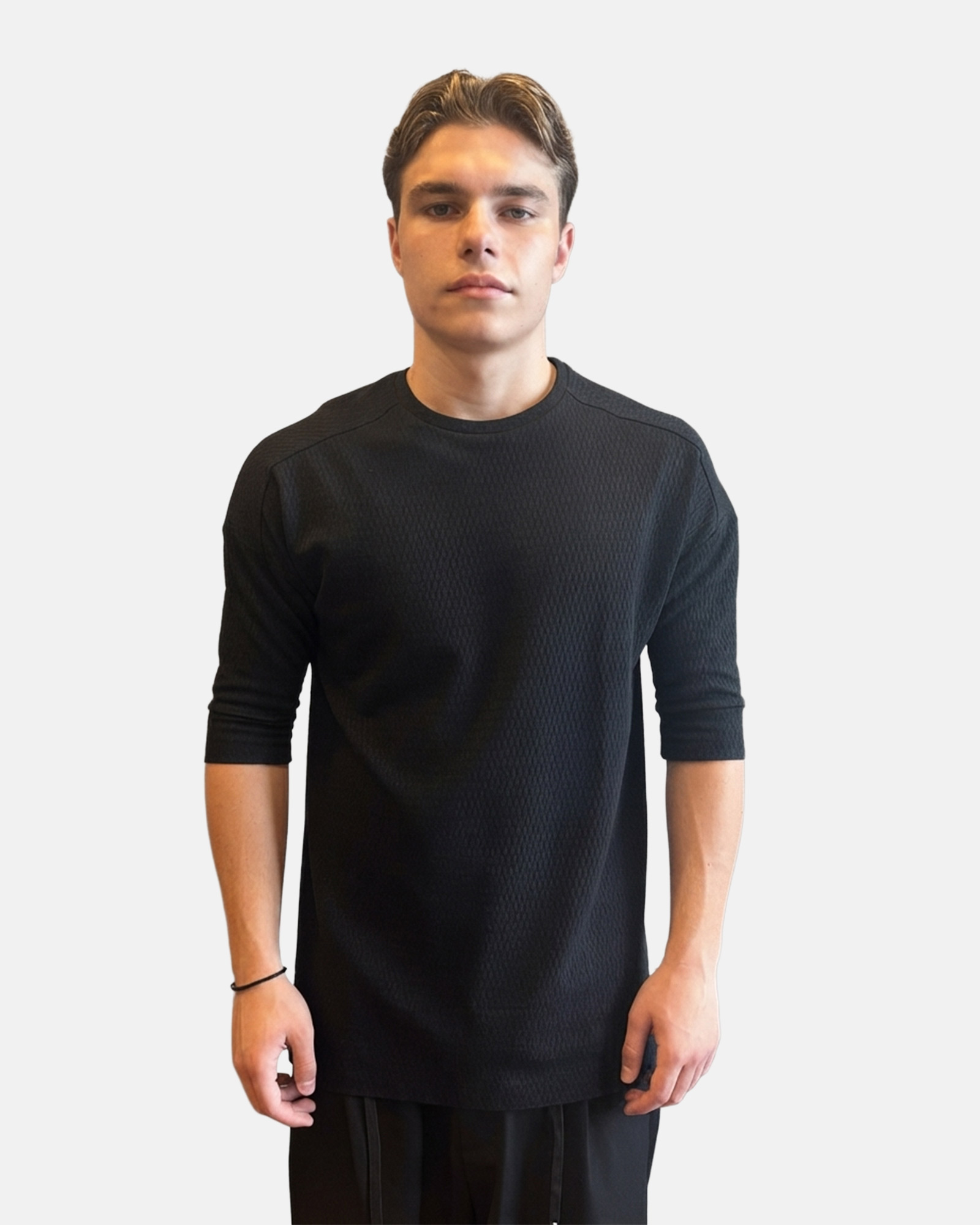 NINETEEN 1056-19222 SHIRT QUARTER SLEEVE