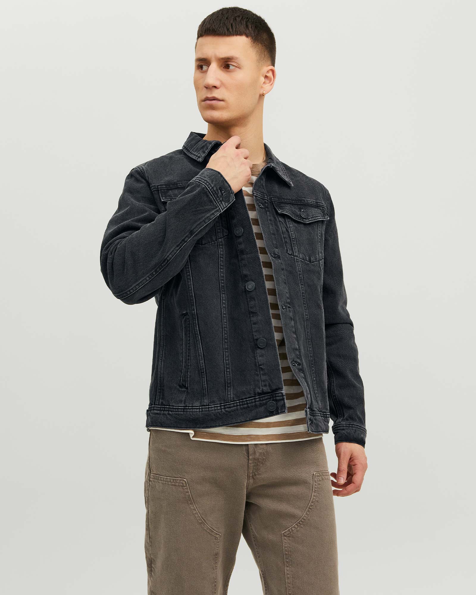 JACK & JONES 12223613 INTELLIGENCE JEAN JACKET NOOS