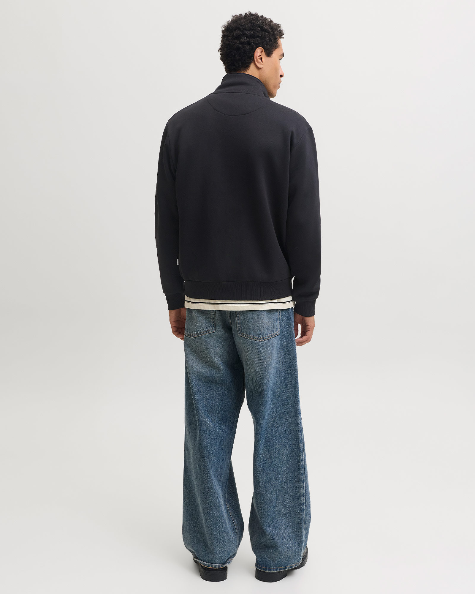 JACK & JONES ORIGINALS JJEBRADLEY SWEAT ZIP HN NOOS