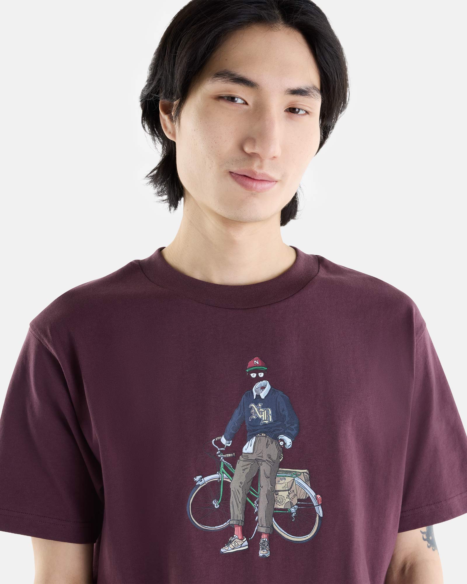NEW BALANCE MT62M4ZX BIKE T-SHIRT