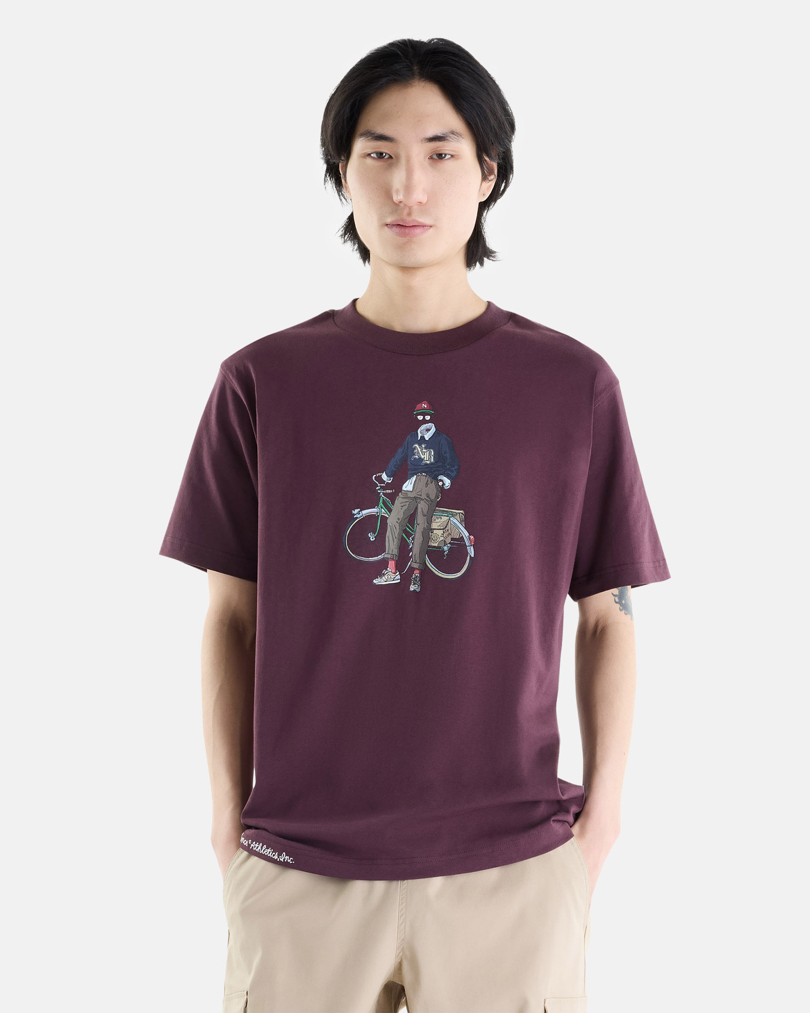 NEW BALANCE MT62M4ZX BIKE T-SHIRT