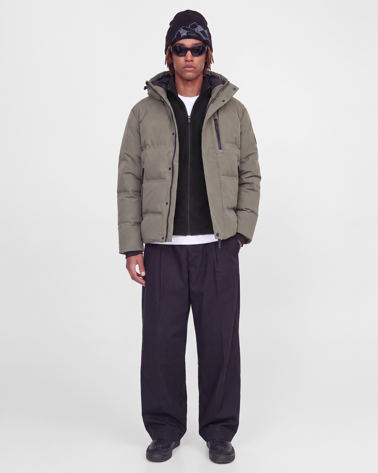 JACK & JONES CORE JJSTIGNES HIGH NECK FULL ZIP