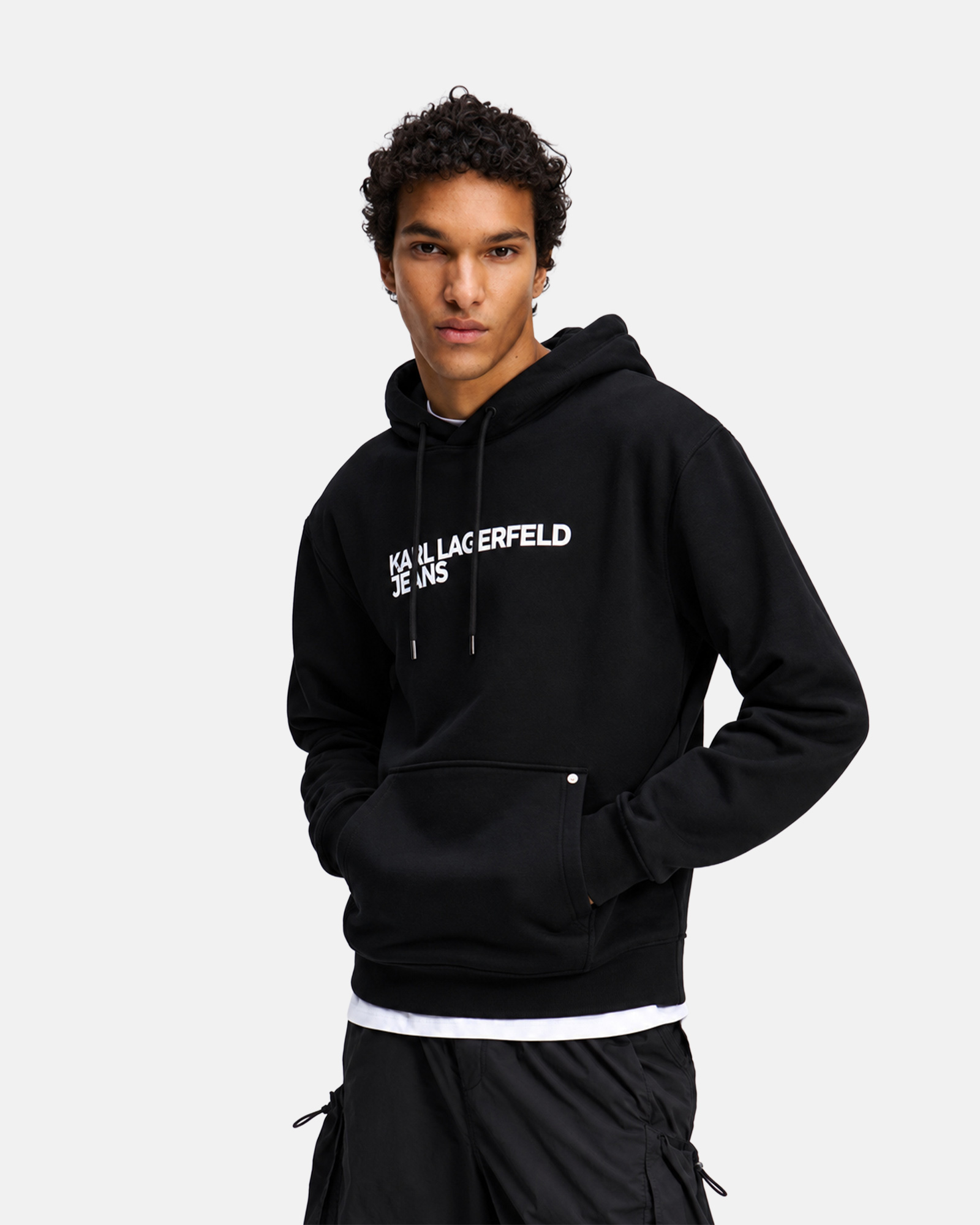 KARL JEANS LOGO HOODIE
