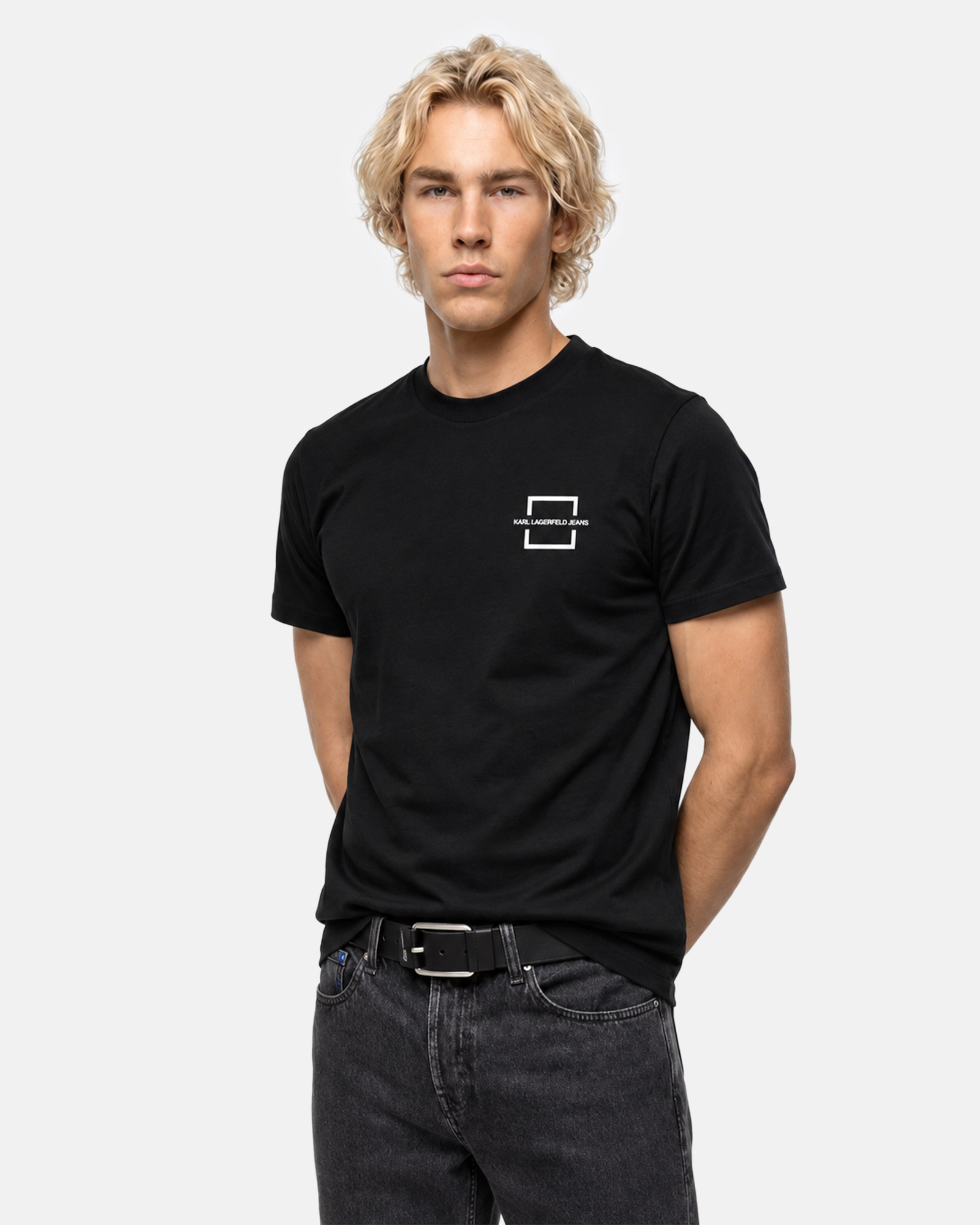 KARL JEANS BOX LOGO T-SHIRT