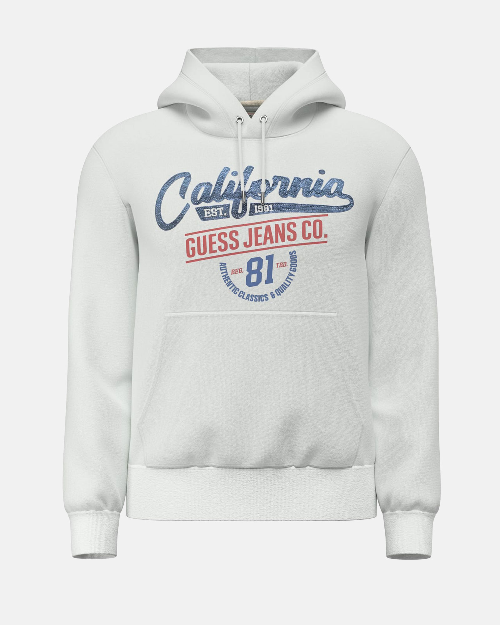 GUESS JEANS GJ SLIM FIT AUTHENTIC CLASSIC HOODIE
