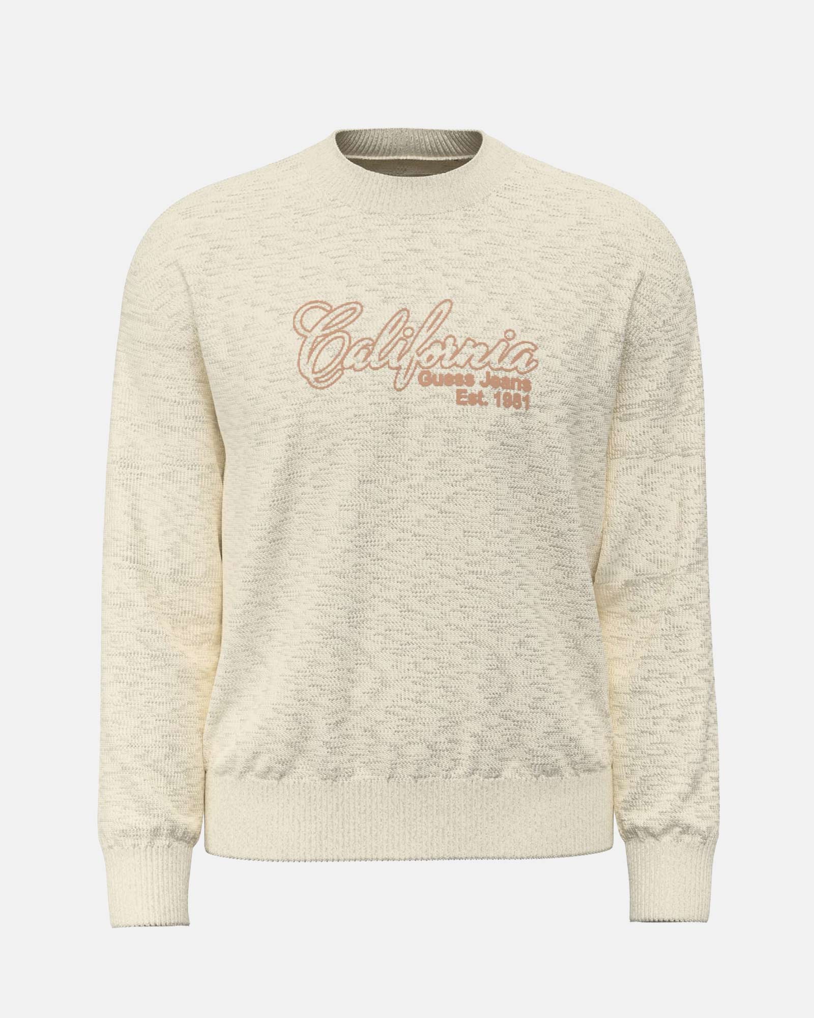 GUESS JEANS LS CN CALIFORNIA JACQUARD S