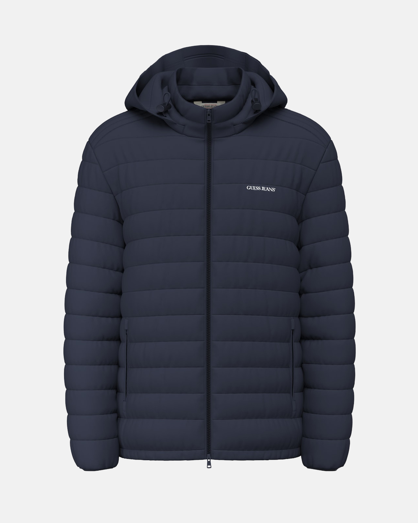 GUESS JEANS GJ PANELED PUFFER JACKET